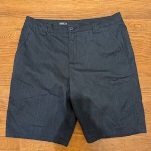 O'Neill Men's Contact Flat Front Relaxed Fit Shorts Size 36 Blue Heather